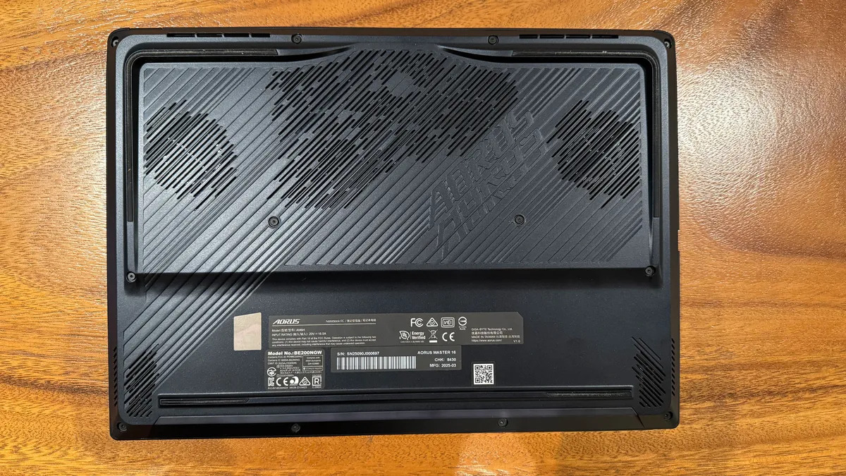 Gigabyte Aorus Master 16 3