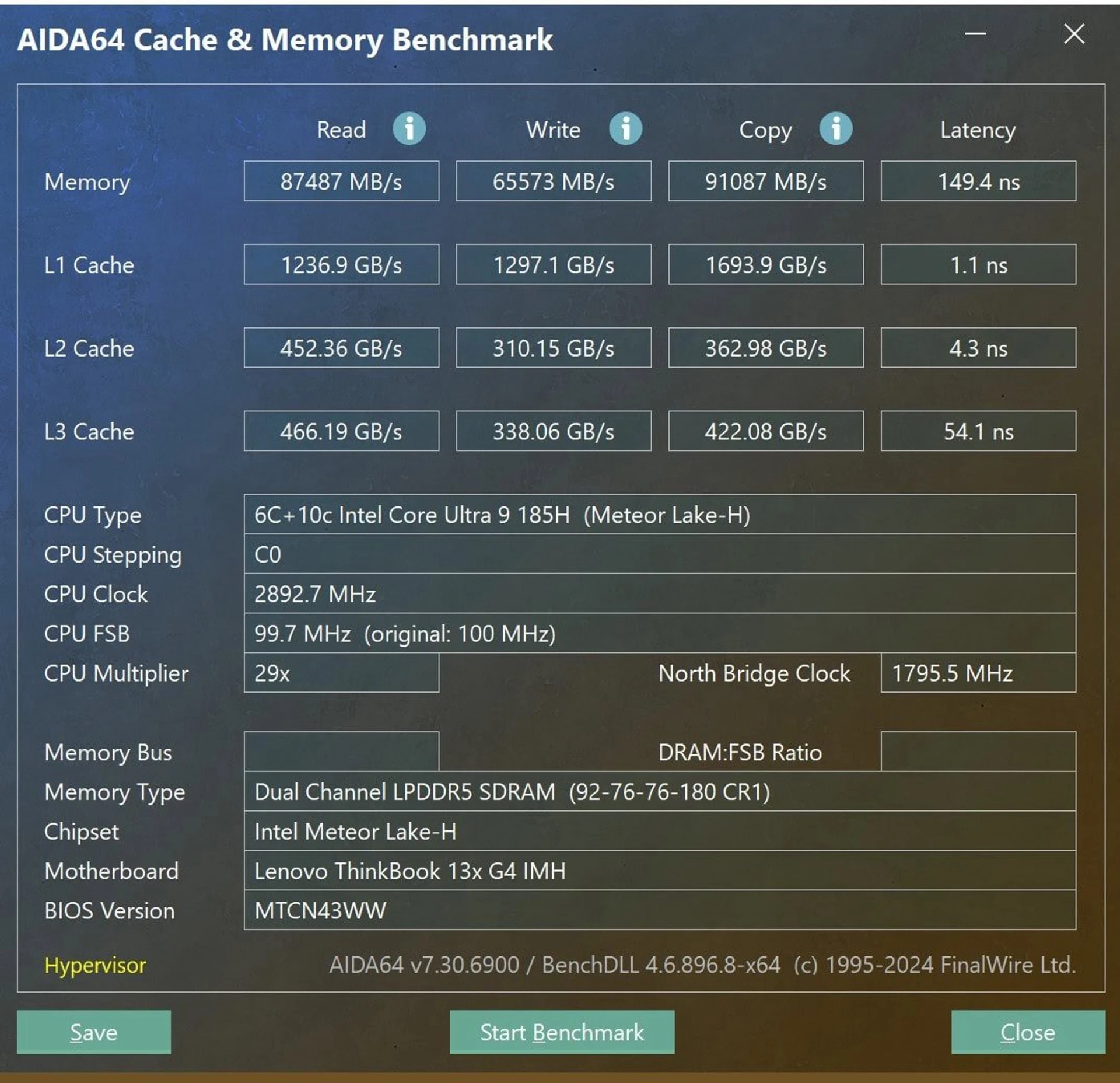 Đánh giá Lenovo ThinkBook 13x G4 IMH - Mỏng đẹp tinh tế, màn hình 2.8K 120Hz tuyệt vời 58 Lenovo ThinkBook 13x G4 IMH 24
