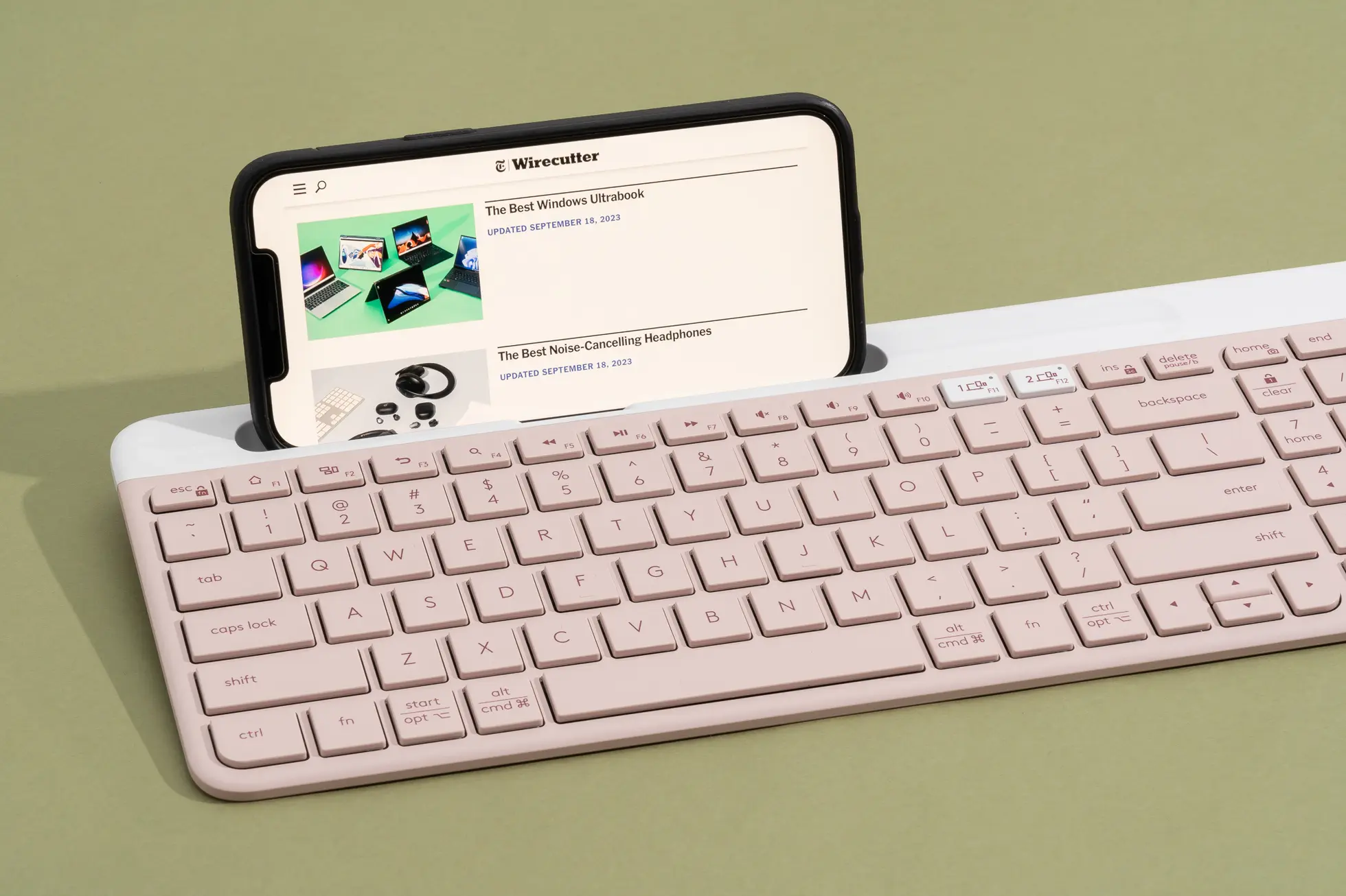 Top những chiếc bàn phím Bluetooth & Wireless suất sắc nhất năm! 40 Logitech K585 Slim Multi Device Wireless Keyboard 1