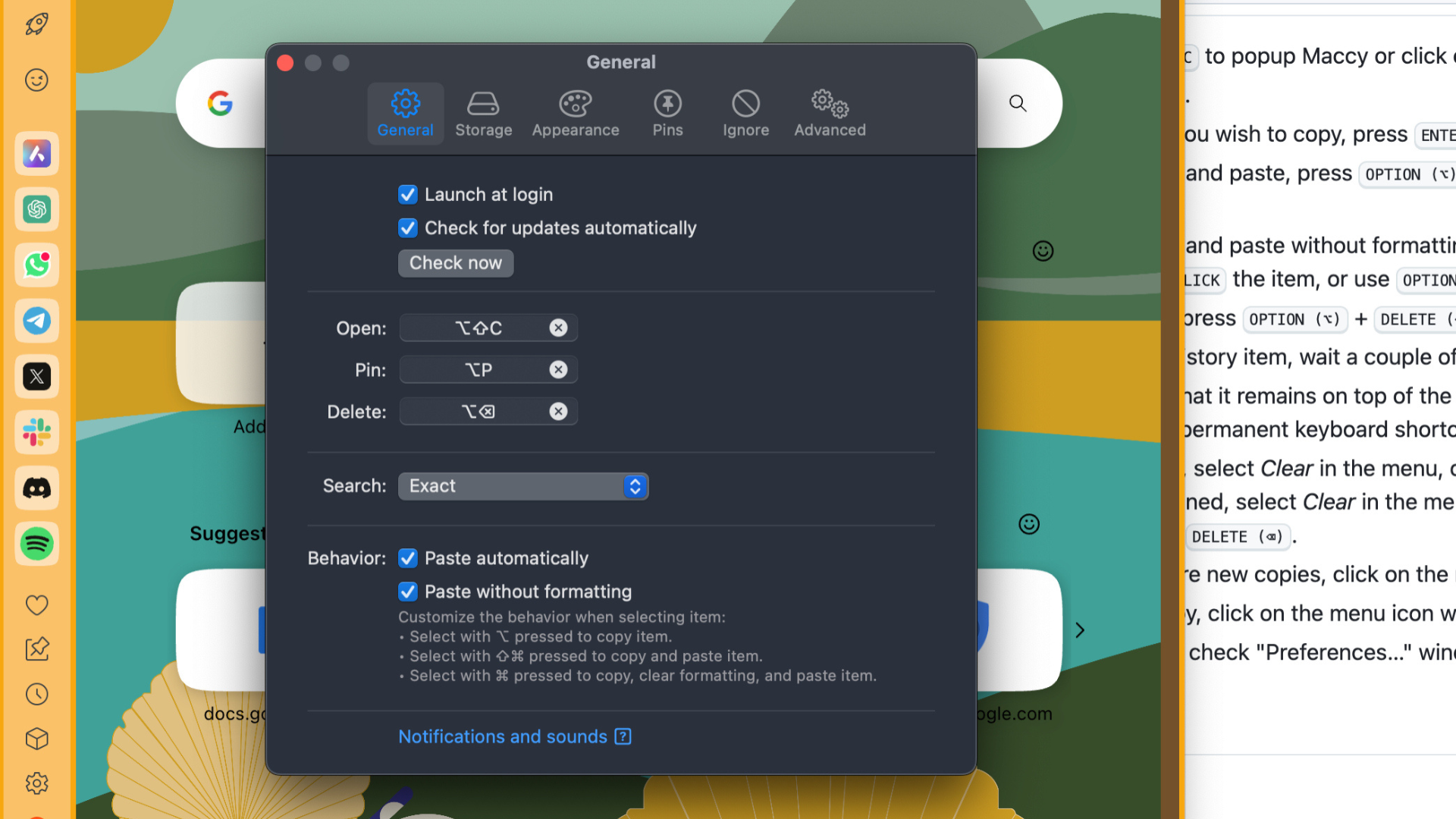 Maccy Ung dung mien phi giai quyet van de Clipboard cua macOS 2025 5