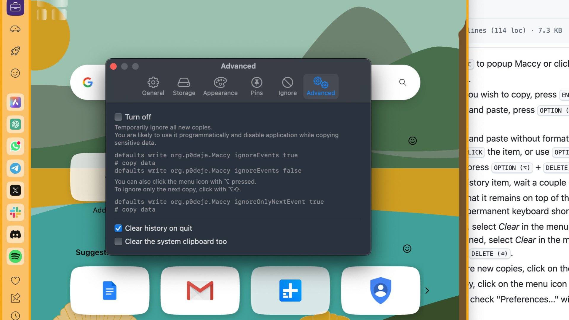 Maccy Ung dung mien phi giai quyet van de Clipboard cua macOS 2025 7
