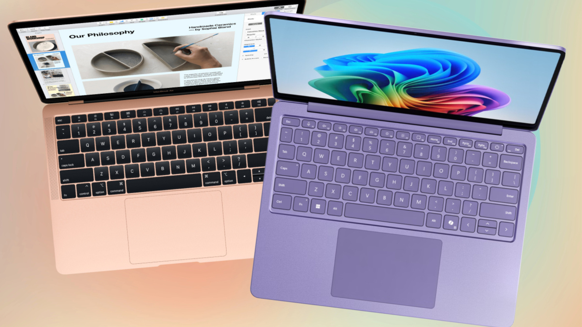 Microsoft Surface Laptop 13 vs MacBook Air: Gần đánh bại nhưng thiếu gì? 1 Microsoft Surface Laptop 13 vs MacBook Air Gan danh bai nhung thieu gi 2