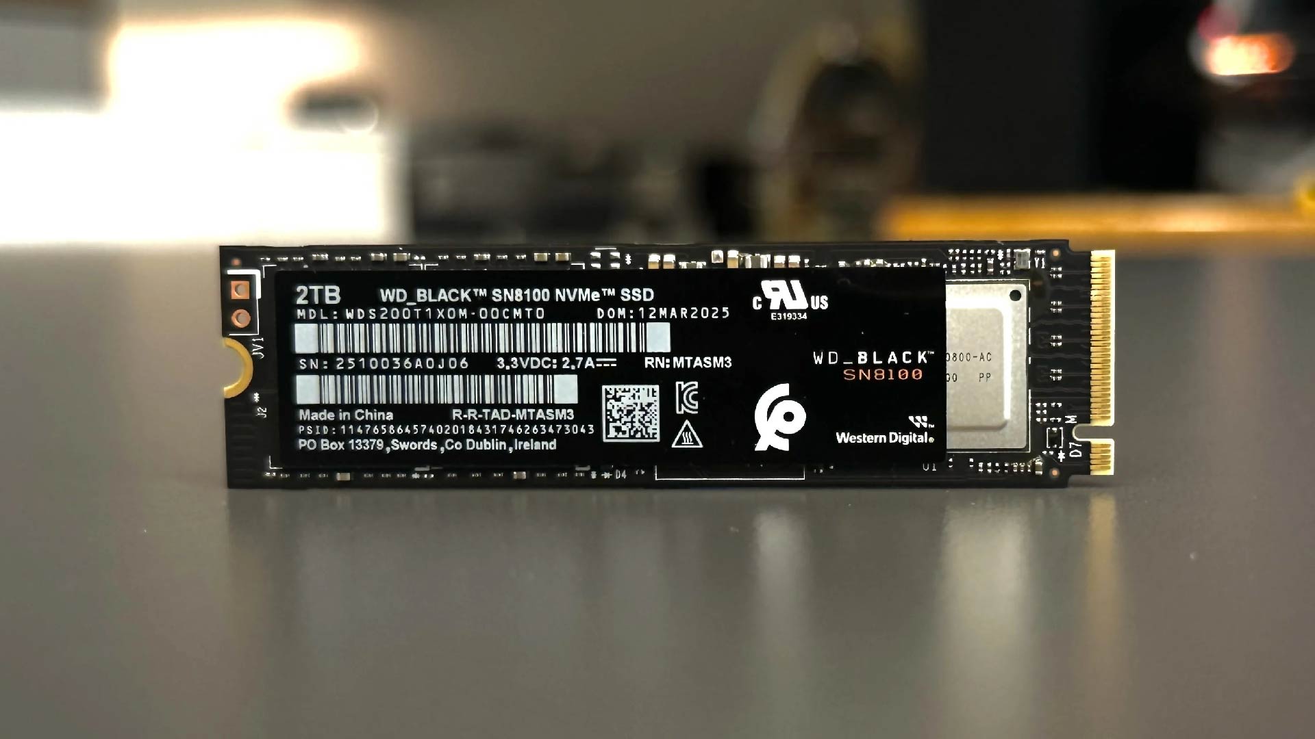 SSD WD Black SN8100 8 01