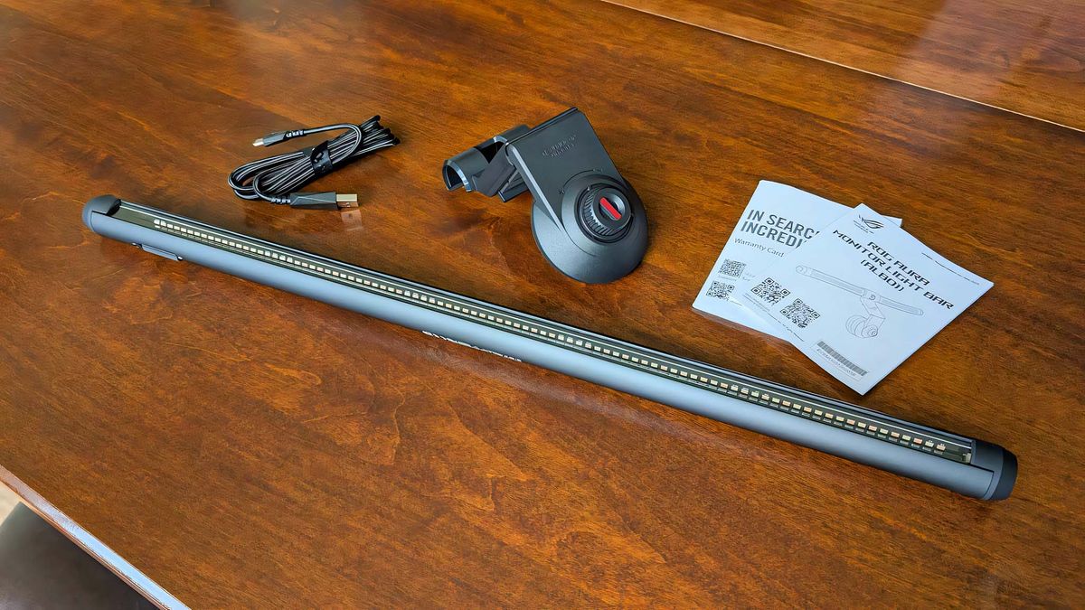 Thanh den man hinh ROG Aura 3