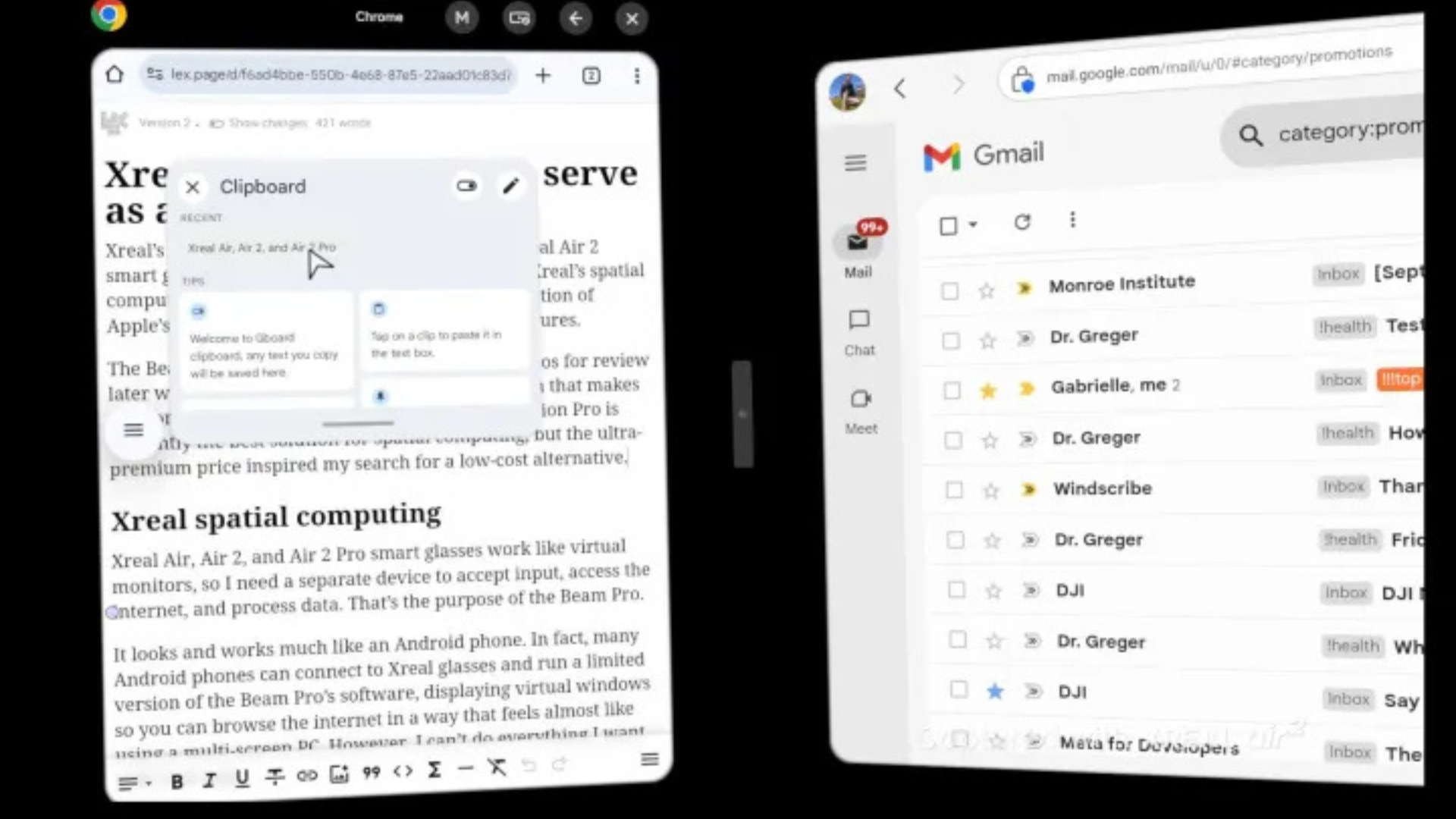 Xreal Air 2 va Beam Pro Lua chon tiet kiem hang ngan USD so voi Apple Vision Pro 4