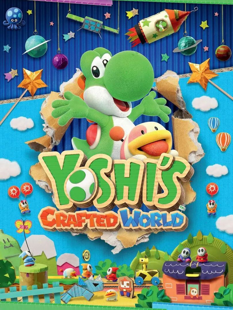 Khám phá top game Nintendo Switch hay nhất hiện nay! Thế giới vui nhộn cho bé 50 Yoshis Crafted World