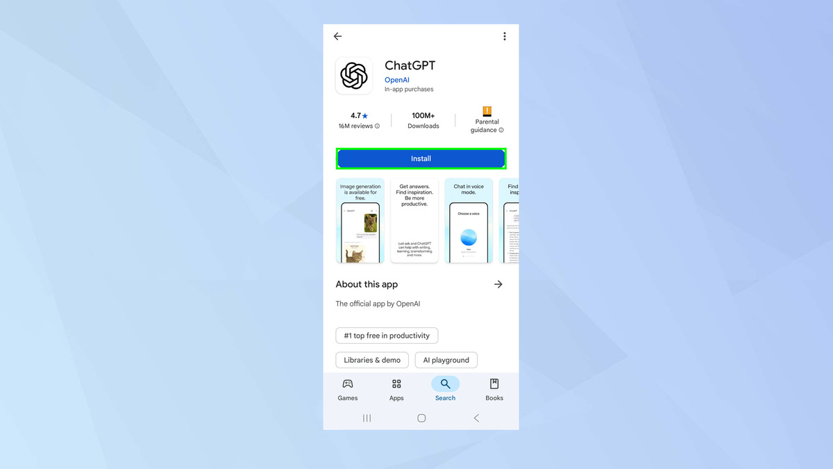 Cách biến ChatGPT thành trợ lý mặc định của bạn trên Android thay vì Gemini 9 bien ChatGPT thanh tro ly mac dinh cua ban tren Android 3