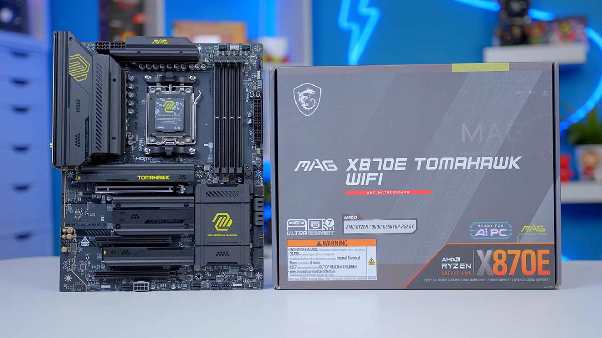 bo mach chu WiFi MSI MAG X870E TOMAHAWK 1 01