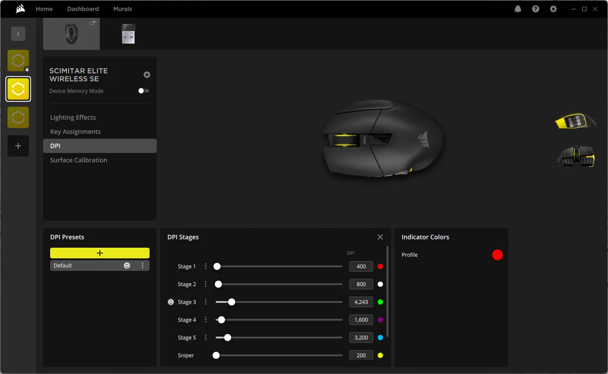 chuot Corsair Scimitar Elite SE Wireless 4
