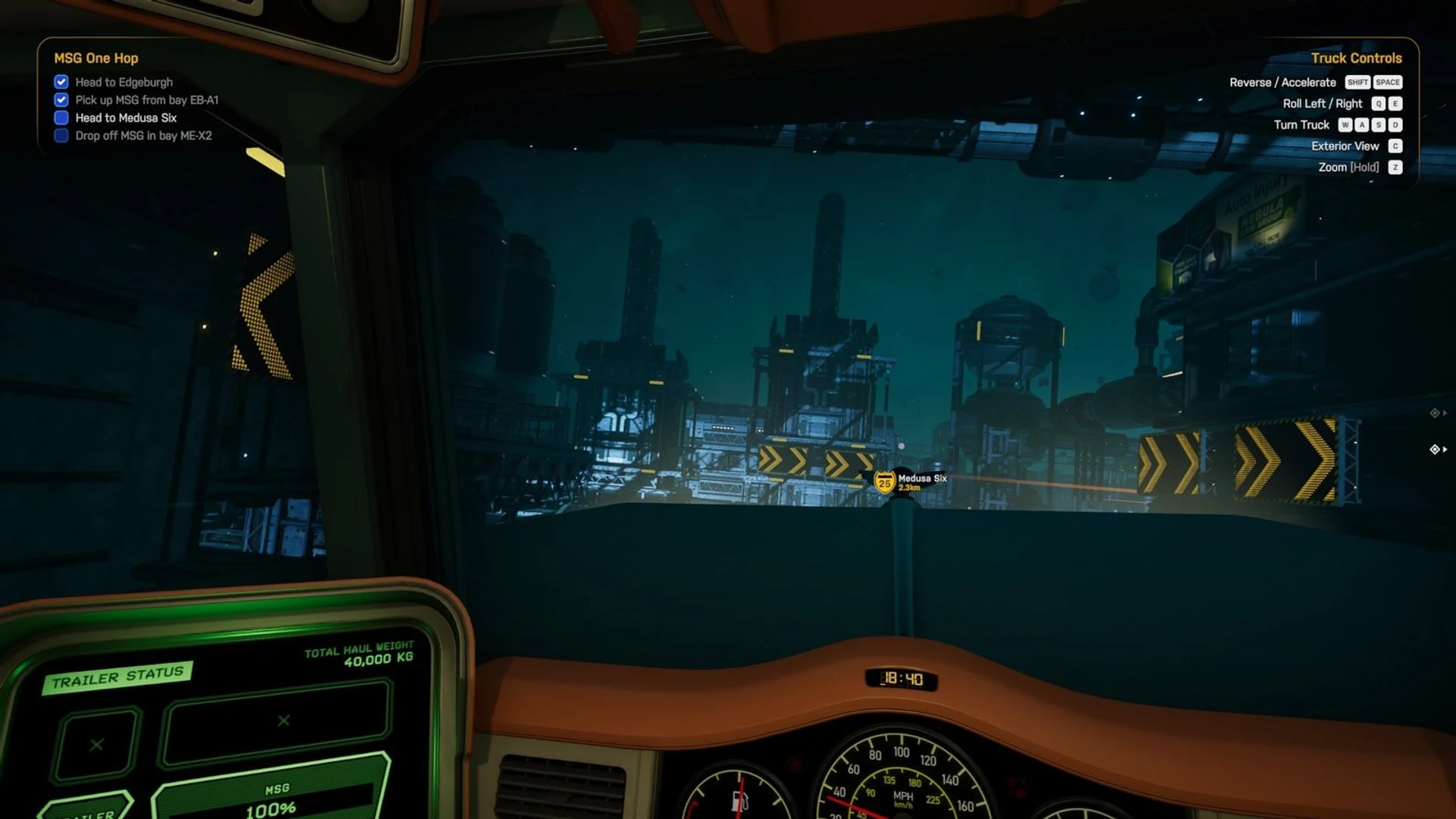 tro choi Star Trucker 2