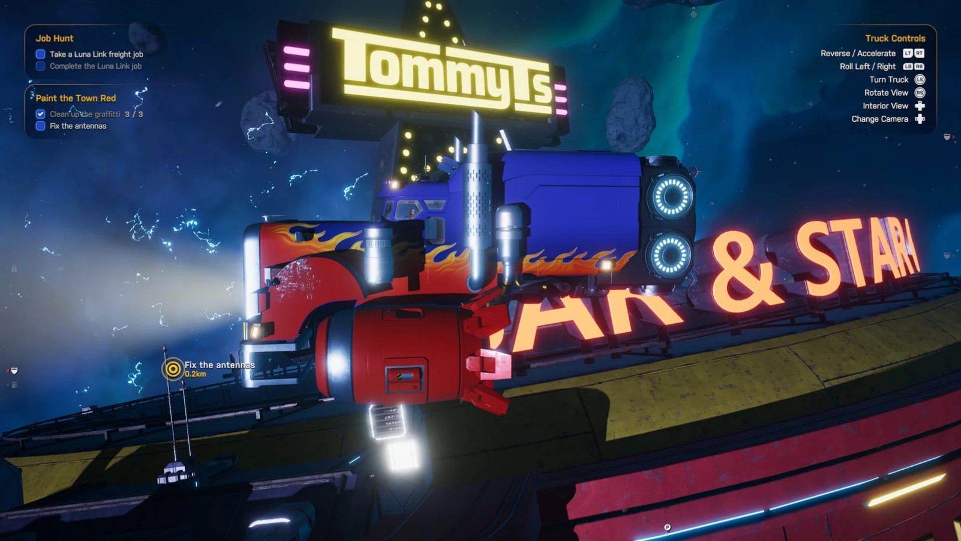 tro choi Star Trucker 4