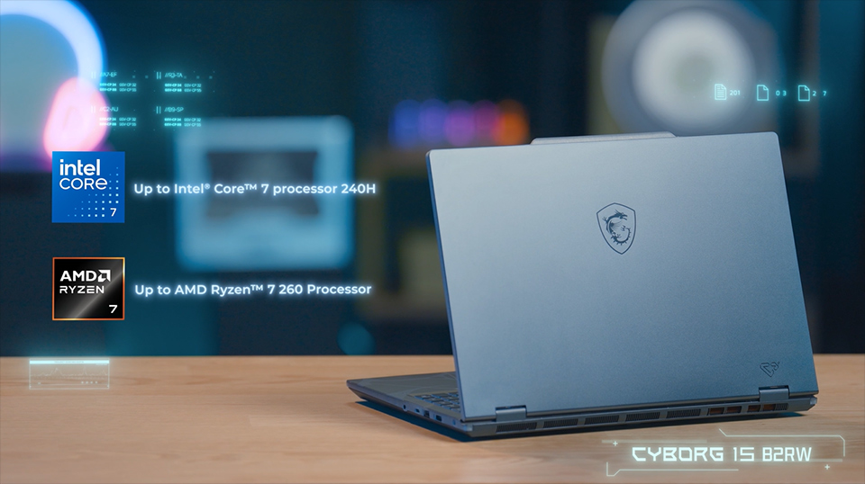 Bước vào tương lai với dòng MSI Cyborg – Sự kết hợp táo bạo giữa thẩm mỹ tương lai và hiệu năng mạnh mẽ 21 2025 Cyborg Series 6