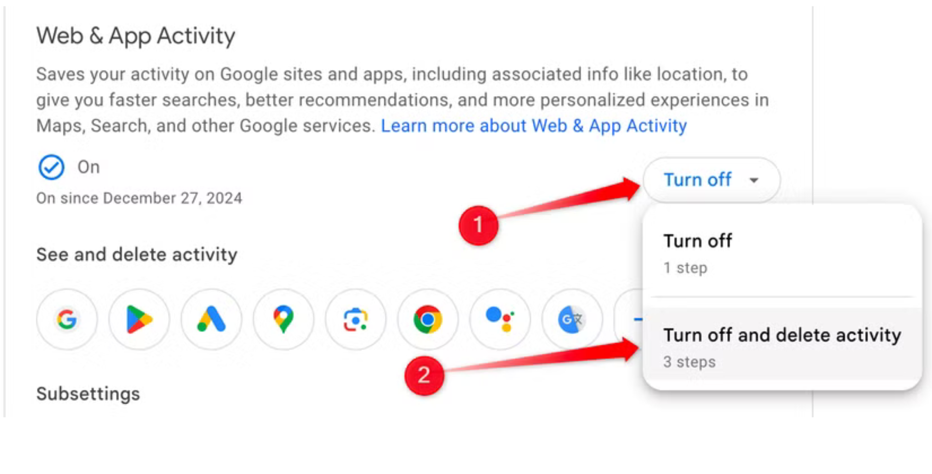 8 cài đặt bạn nên thay đổi để bảo vệ quyền riêng tư tài khoản Google 11 8 cai dat ban nen thay doi de bao ve quyen rieng tu tai khoan Google 2 e1751284039559