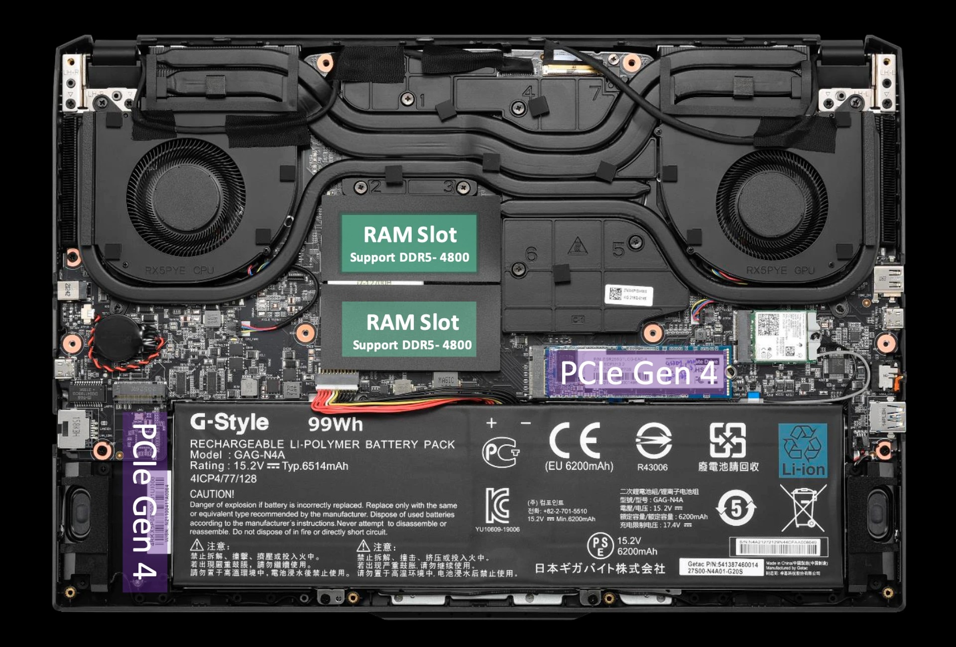 Đánh giá laptop gaming AORUS 15 (XE4): Đắm chìm vào thế giới game với đồ họa chân thực và mượt mà 57 AORUS 15 XE4 15