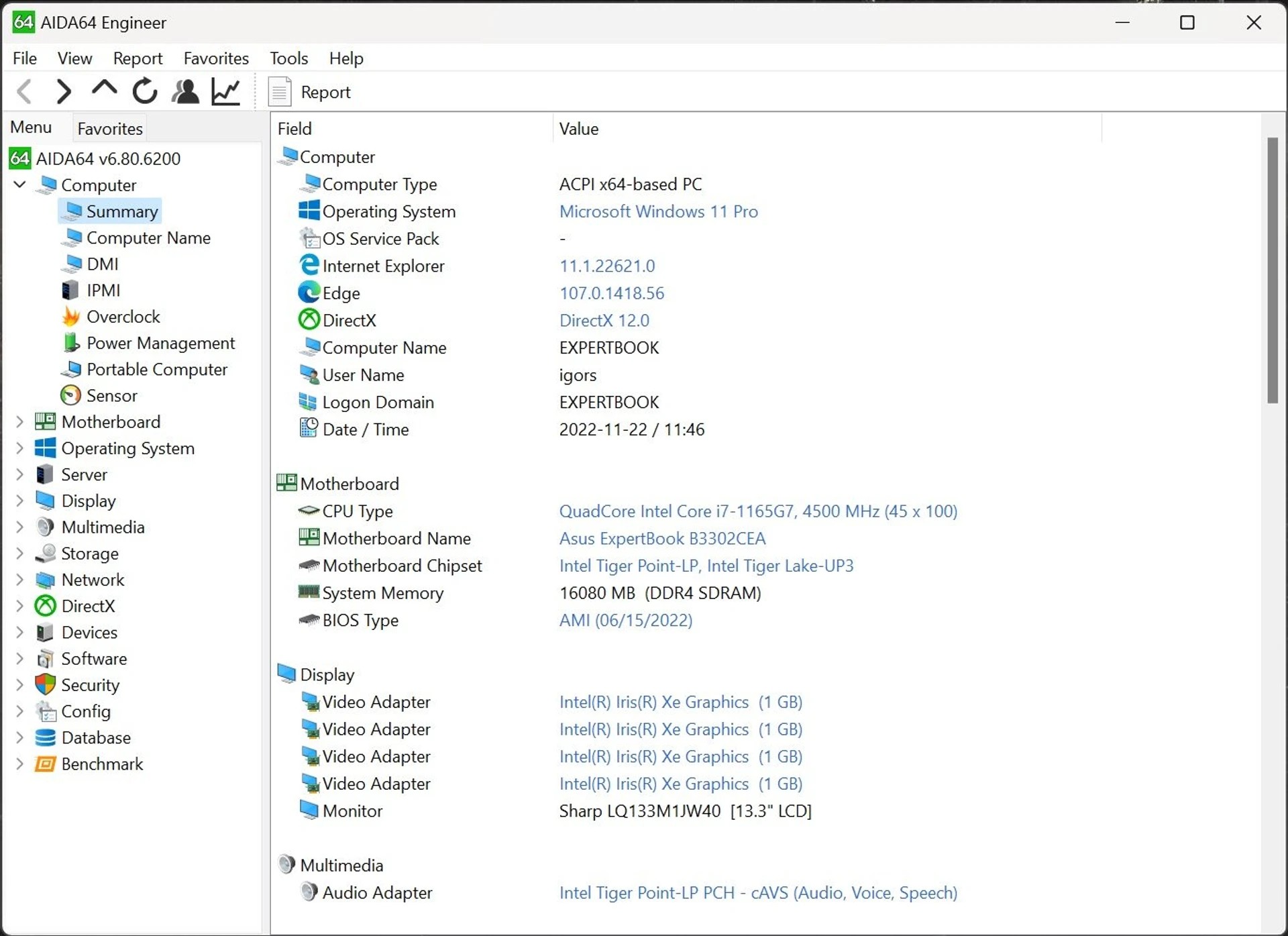 ASUS ExpertBook B5302CE 10