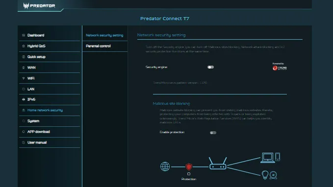 Acer Predator Connect T7 18
