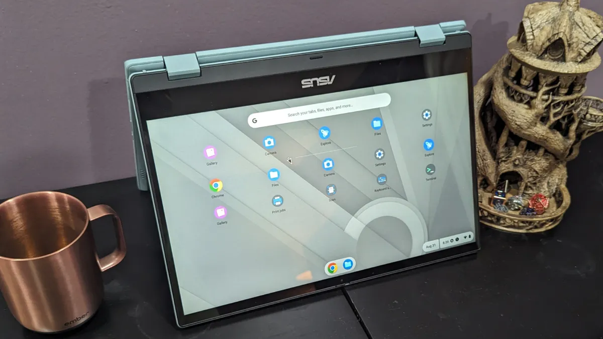 Đánh giá Asus Chromebook CM14 Flip: Pin trâu, màn lớn – Lựa chọn lý tưởng của dân văn phòng, học sinh 26 Asus Chromebook CM14 Flip 1