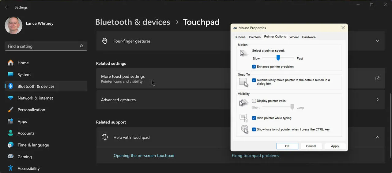 Ban di chuot laptop windows cua ban bi loi 1