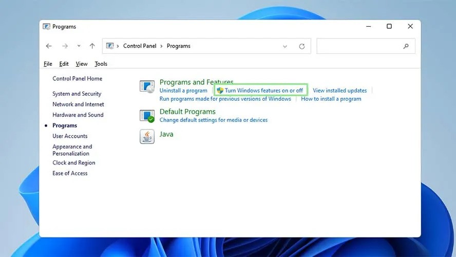 Cách bật và sử dụng Telnet trên Windows 11 4 Cach bat va su dung Telnet tren Windows 11 4
