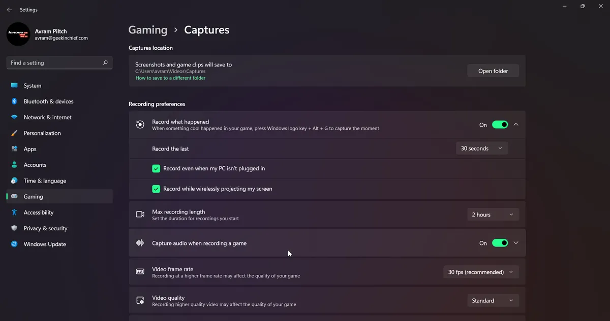Cách ghi lại màn hình máy tính trong Windows 11 hoặc 10 cực đơn giản 31 Cach ghi lai man hinh trong Windows 11 hoac 10 5