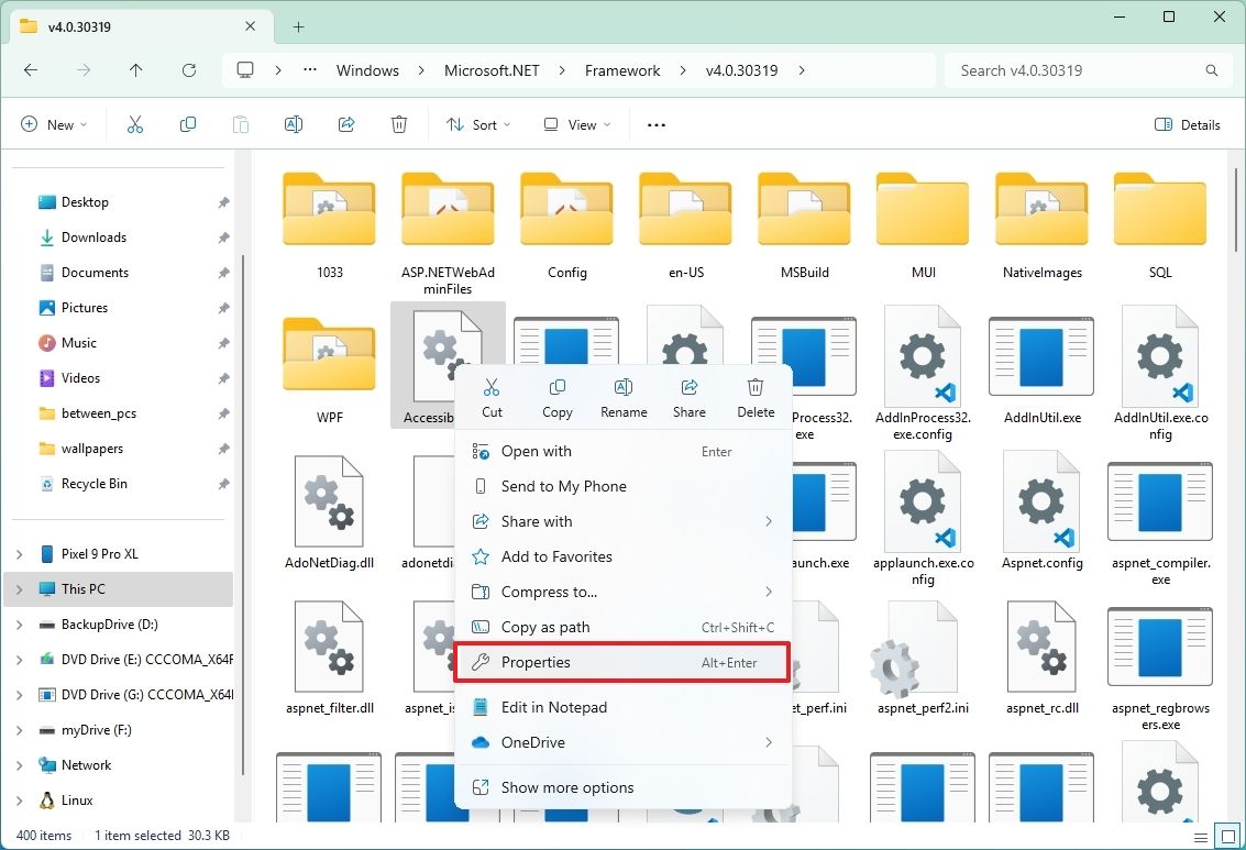 Cách kiểm tra phiên bản .NET Framework trên Windows 10 và 11 9 Cach kiem tra phien ban .NET Framework tren Windows 10 va 11 3