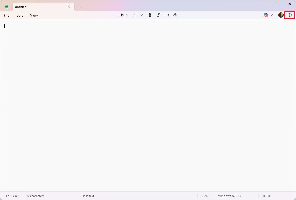 Cách tắt AI trong Notepad trên Windows 11 để có trải nghiệm cổ điển 2 Cach tat AI trong Notepad tren Windows 11 de co trai nghiem co dien 2