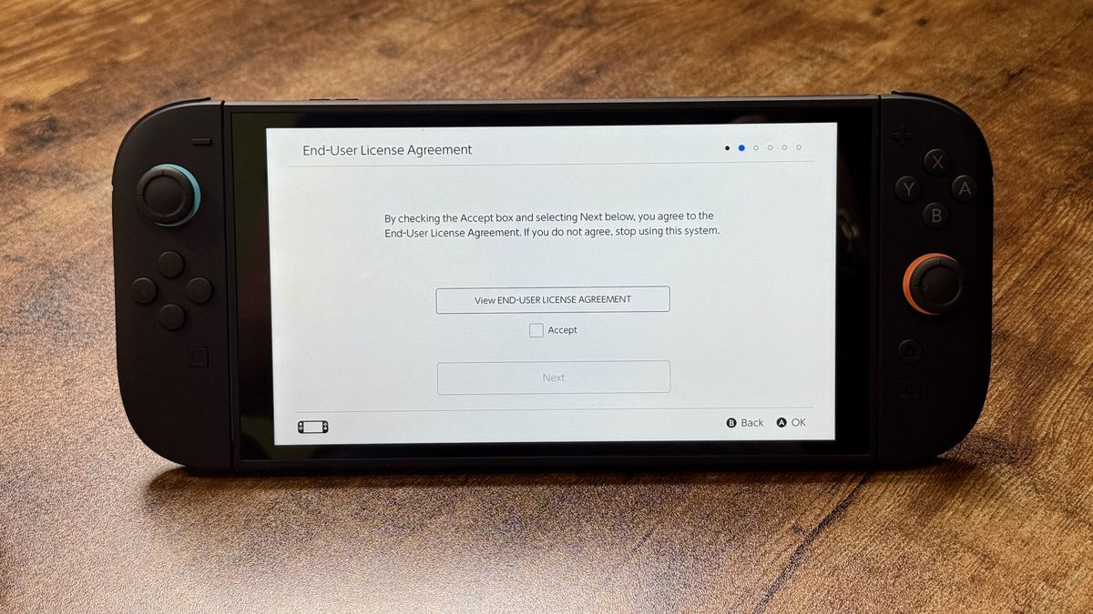 Cach thiet lap Nintendo Switch 2 3