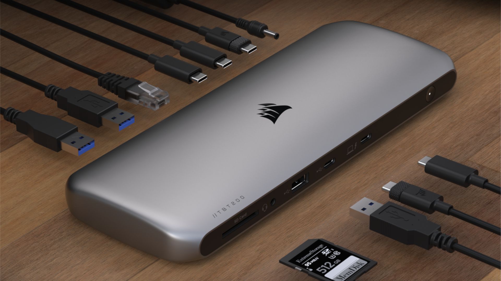 Đánh giá Corsair TBT200 Thunderbolt 4 Dock - Giải pháp tối ưu cho bàn làm việc hiện đại của bạn 1 Corsair TBT200 Thunderbolt 4 Dock 5