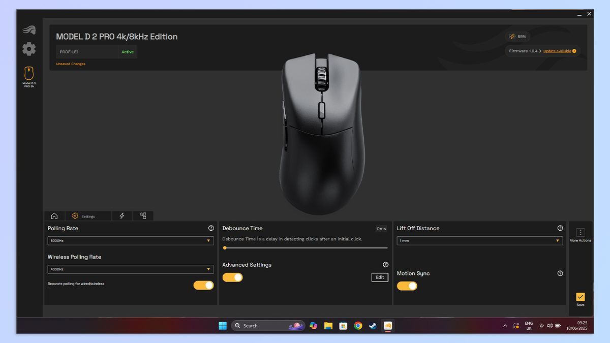 Glorious Model D2 Pro 6