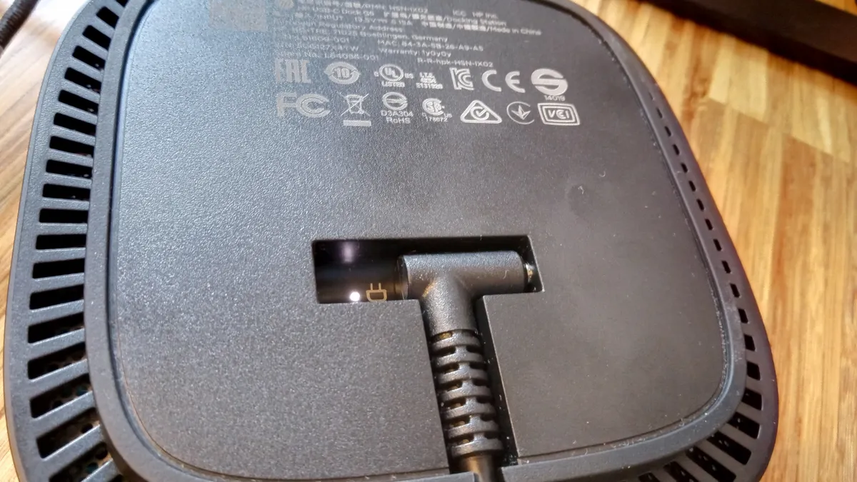 HP USB C Dock G5 1