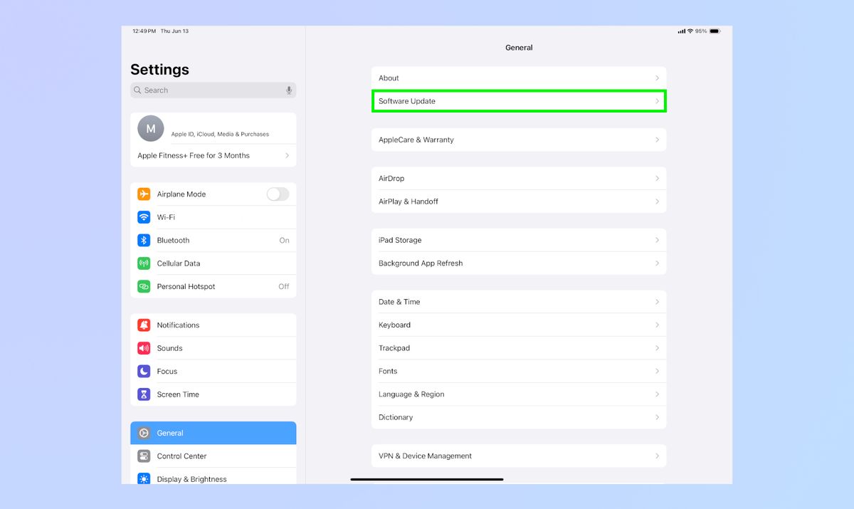 iPadOS 26 đã có mặt — cách tải xuống bản beta dành cho nhà phát triển ngay bây giờ 8 He dieu hanh iPadOS 26 3