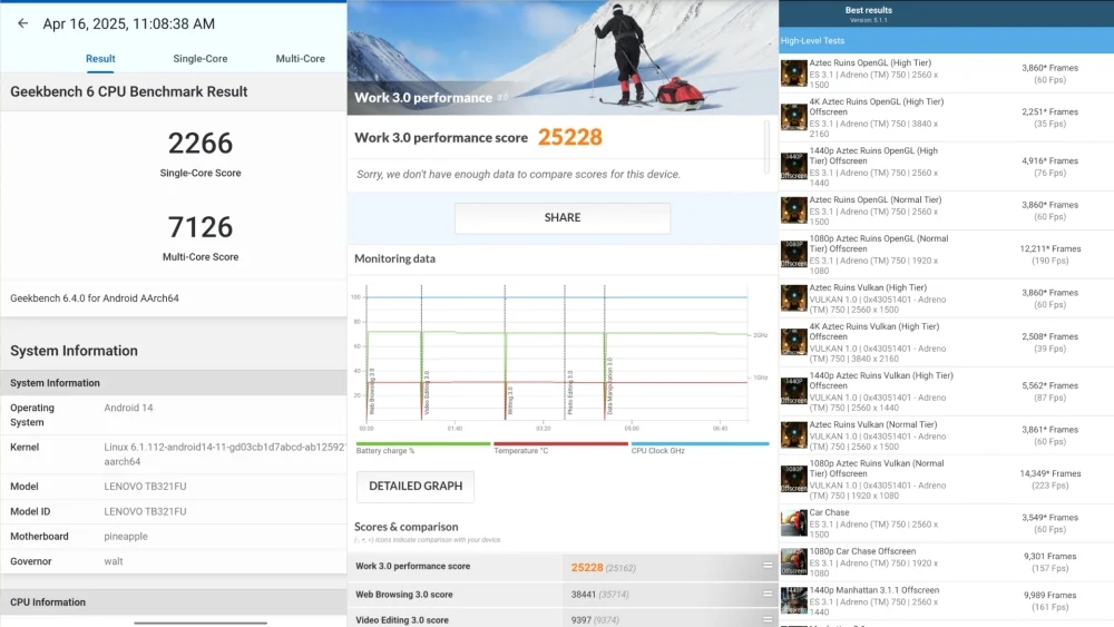Lenovo Legion Tab Gen 3 6