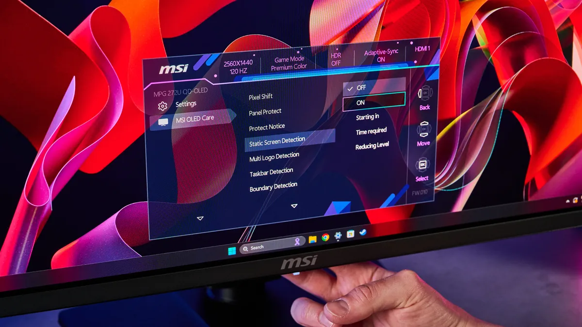MSI MPG 272URX QD OLED 8 1