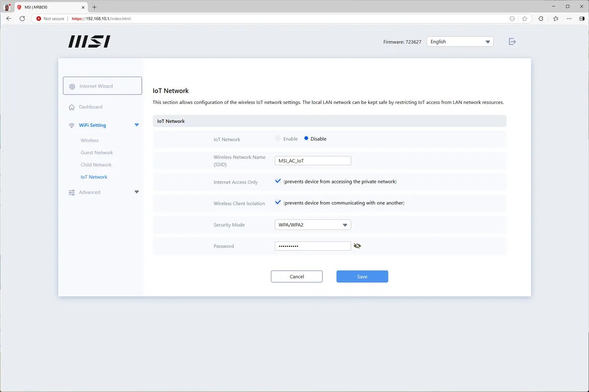 MSI Roamii BE Lite Wi Fi 7 10