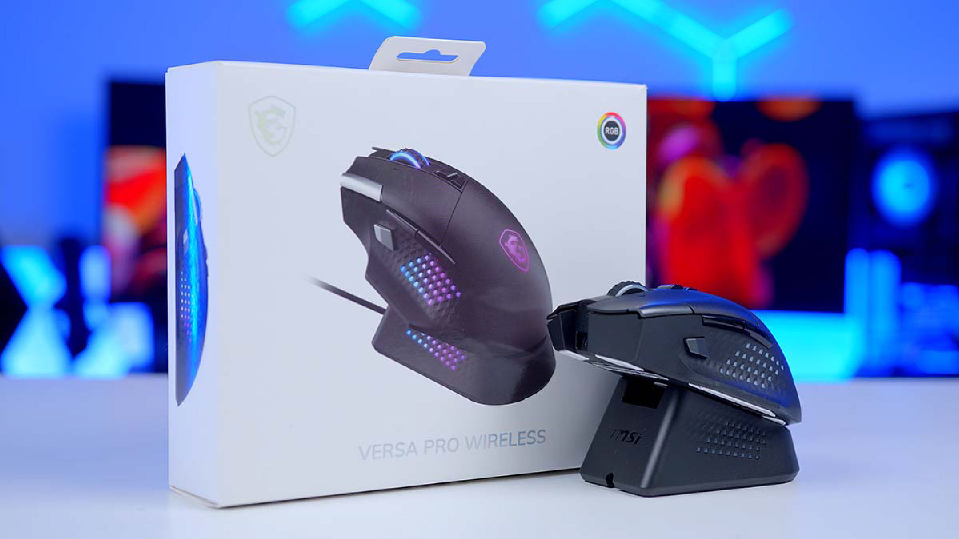 Đánh giá chuột chơi game không dây MSI VERSA PRO 1 MSI VERSA PRO 1 01
