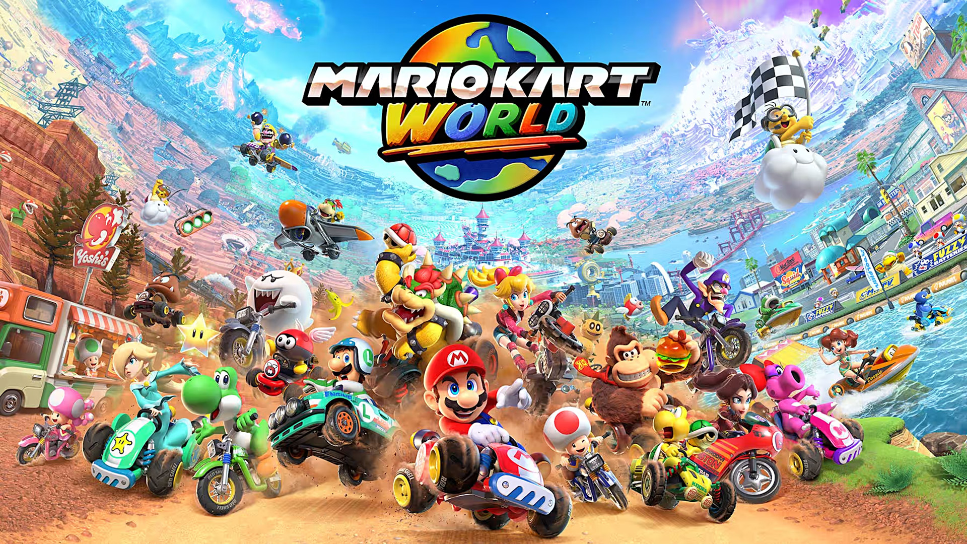 Đánh giá trò chơi Mario Kart World - Tựa game được mong chờ nhất, nhưng liệu có đáng chơi? 1 Mario Kart World 10