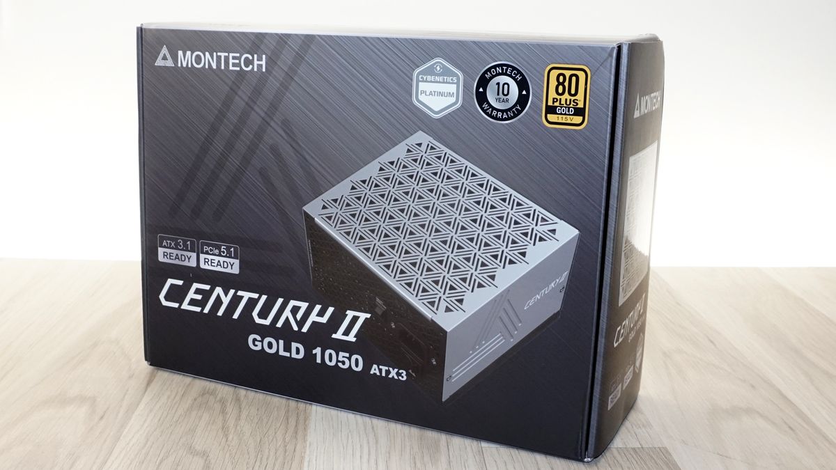 Montech Century II Gold 1050W ATX 3 14
