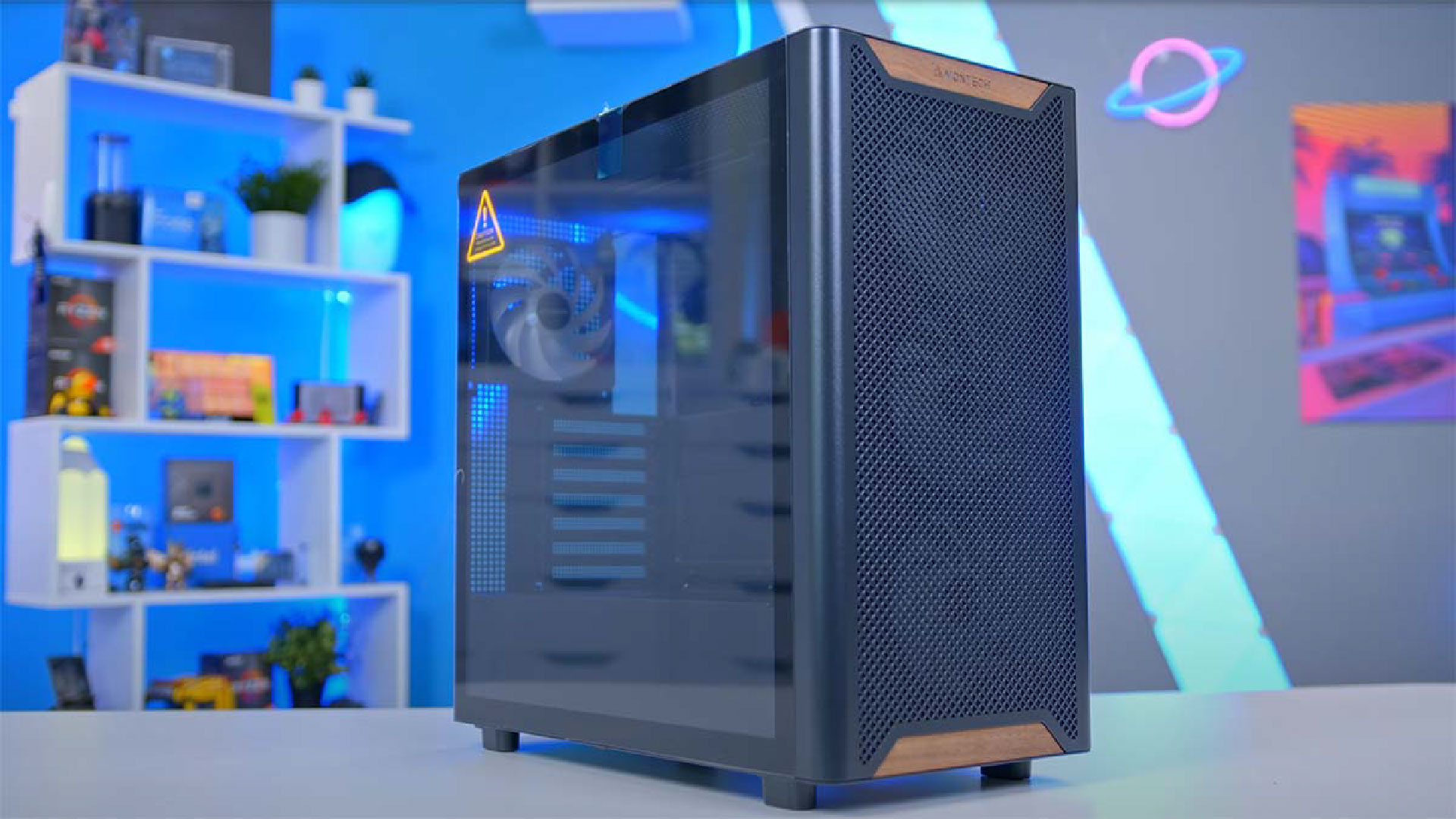 Đánh giá Case Montech XR Wood: Sự kết hợp độc đáo giữa gỗ tự nhiên và hiệu suất 1 Montech XR Wood 1 01