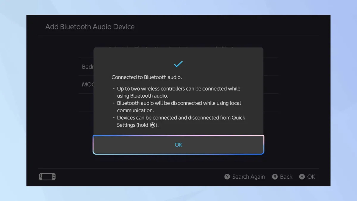 Cách kết nối tai nghe Bluetooth với Nintendo Switch 2 17 Nintendo Switch 2 8