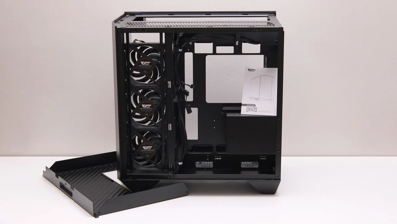 Đánh giá vỏ PC ATX darkFlash DY470: Vẻ đẹp tối giản, nâng tầm không gian làm việc và giải trí của bạn 26 PC ATX darkFlash DY470 4