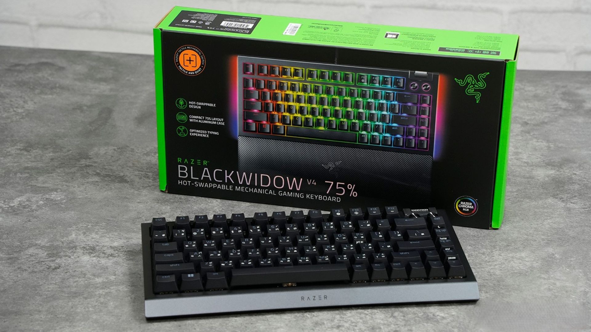 Đánh giá Razer BlackWidow V4 75%: Nhỏ gọn, mạnh mẽ – Bàn phím cơ không thể bỏ qua! 1 Razer BlackWidow V4 75 8 1