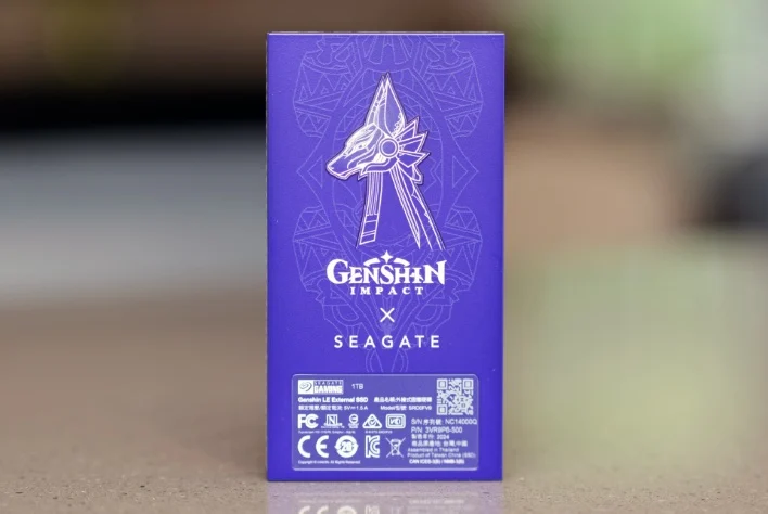 Đánh giá ổ cứng SSD Seagate Genshin Impact: Bộ lưu trữ ngoài phiên bản giới hạn. 20 SSD Seagate Genshin Impact 12