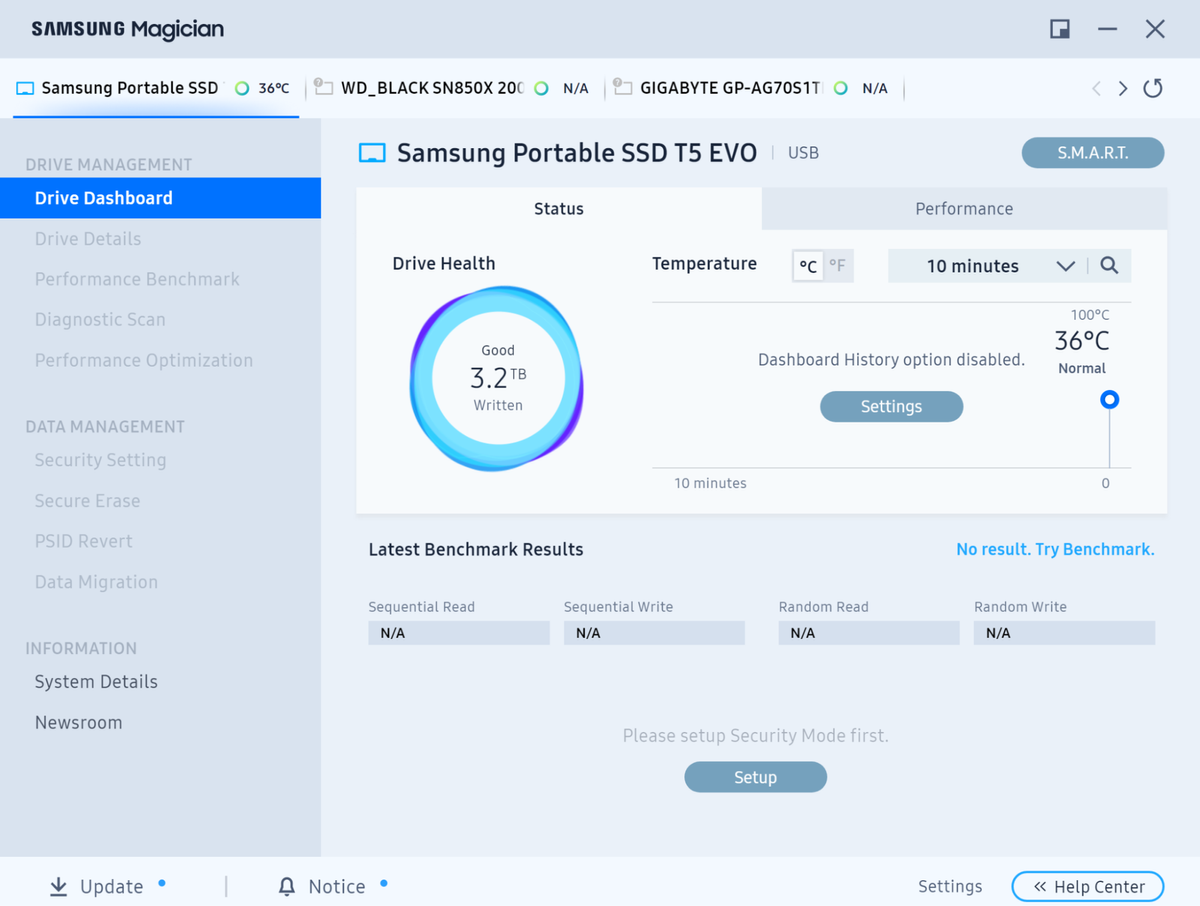 Samsung T5 Evo 8TB 6