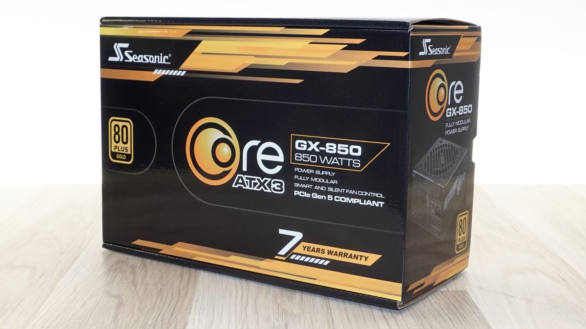 Seasonic CORE ATX 3 GX 850 16