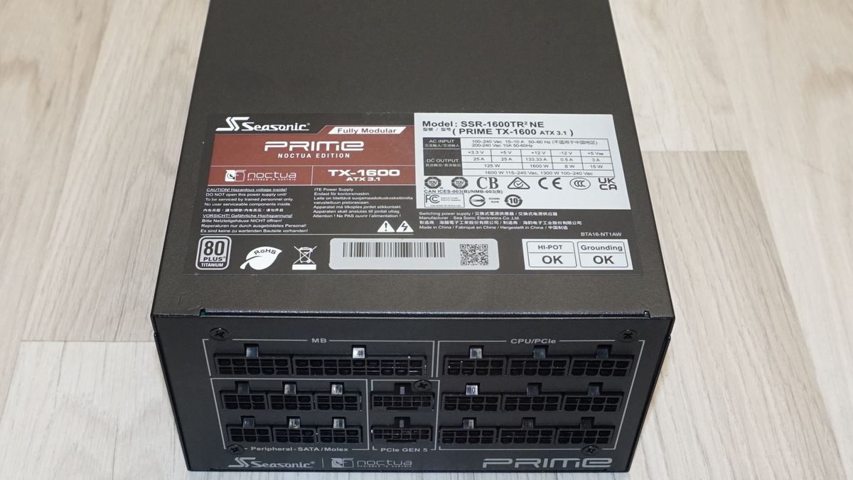Đánh giá bộ nguồn Seasonic Prime TX-1600 Noctua Edition: Liệu đây có phải bộ nguồn mơ ước của mọi game thủ? 54 Seasonic Prime TX 1600 Noctua Edition 11