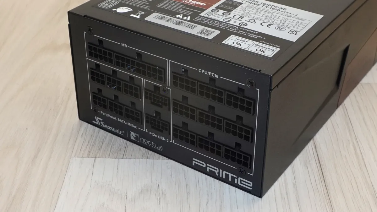 Đánh giá bộ nguồn Seasonic Prime TX-1600 Noctua Edition: Liệu đây có phải bộ nguồn mơ ước của mọi game thủ? 34 Seasonic Prime TX 1600 Noctua Edition 8