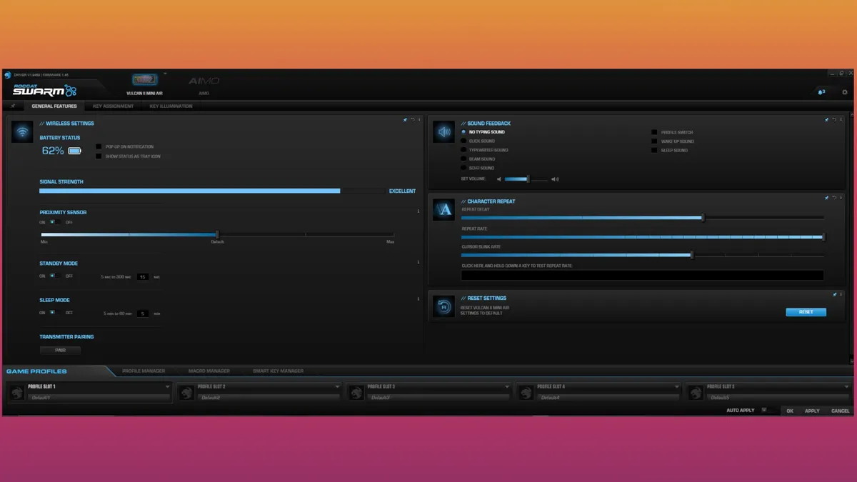 Đánh giá bàn phím ROCCAT Vulcan 2 Mini Air - Trải nghiệm gõ phím và chơi game đỉnh cao! 21 Vulcan 2 Mini Air 3