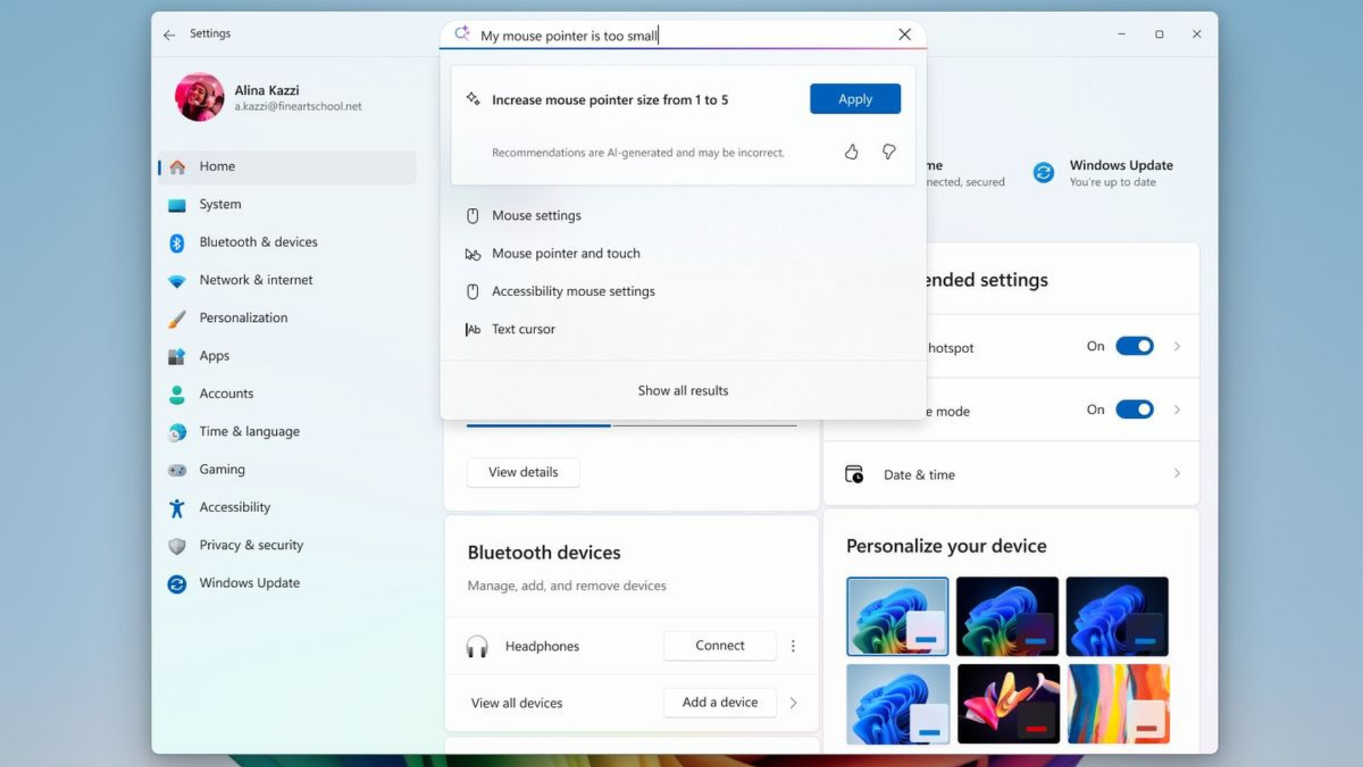 Windows 11 2025: Microsoft ra mắt loạt tính năng AI siêu đỉnh cho Copilot+ PC và Windows 11 7 Windows 11 2025 Microsoft ra mat loat tinh nang AI sieu dinh cho Copilot PC va Windows 11 2