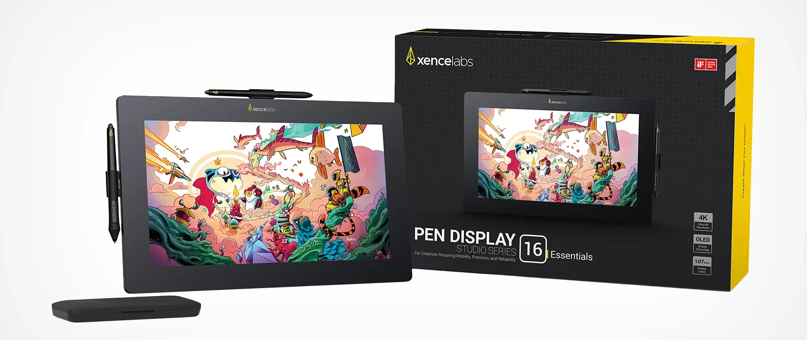 Đánh giá XPPen Artist Pro 19 Gen 2 - Trải nghiệm vẽ mượt mà, khơi nguồn cảm hứng vô tận 23 Xencelabs Pen Display 16 e1749719825680