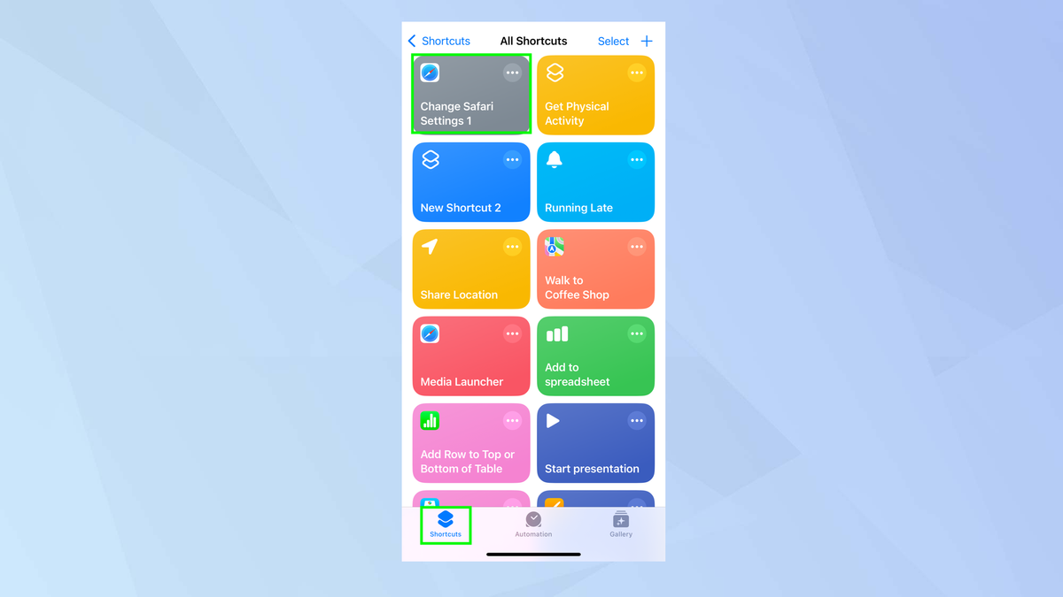 truy cap cai dat ung dung iPhone 6